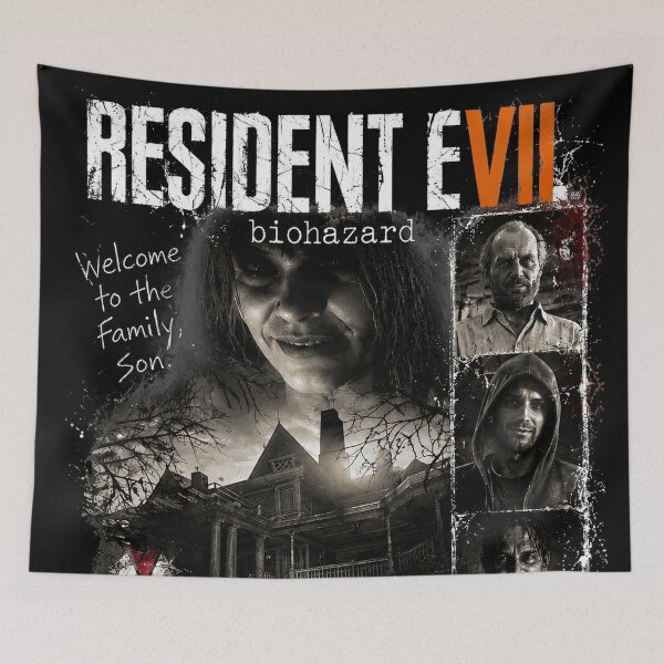 Artikelvorschau, Resident Evil 7 Biohazard – Fan-Art der Baker-Familie (Horror-Gaming) entworfen und verkauft von NBT-NOVA.