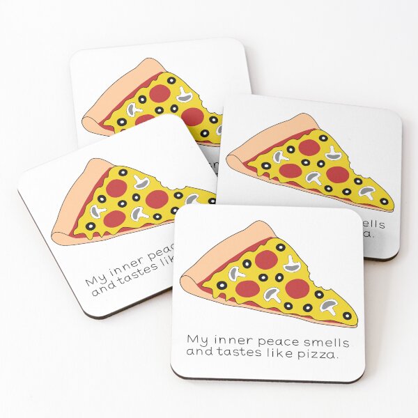 Item preview, Inner Peace Pizza designed and sold by Stick People Designs.