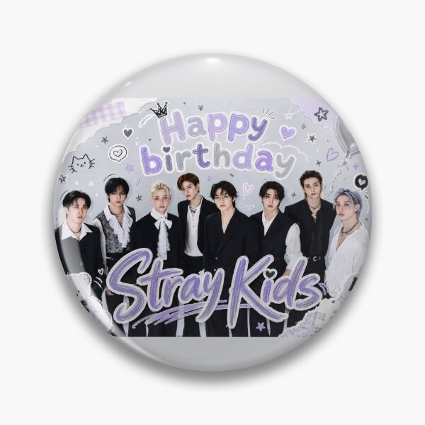 Item preview, happy birthday Stray Kids designed and sold by jaofnn.