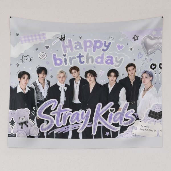 Item preview, happy birthday Stray Kids designed and sold by jaofnn.