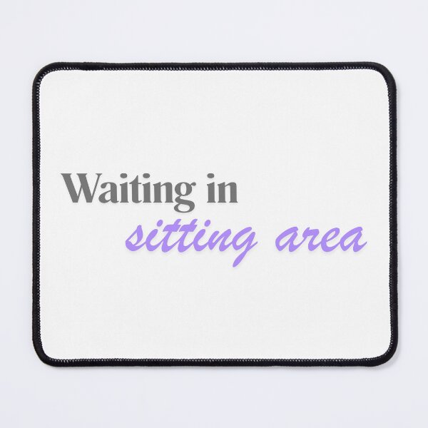 Item preview, Waiting in sitting area designed and sold by ArtistTejal.