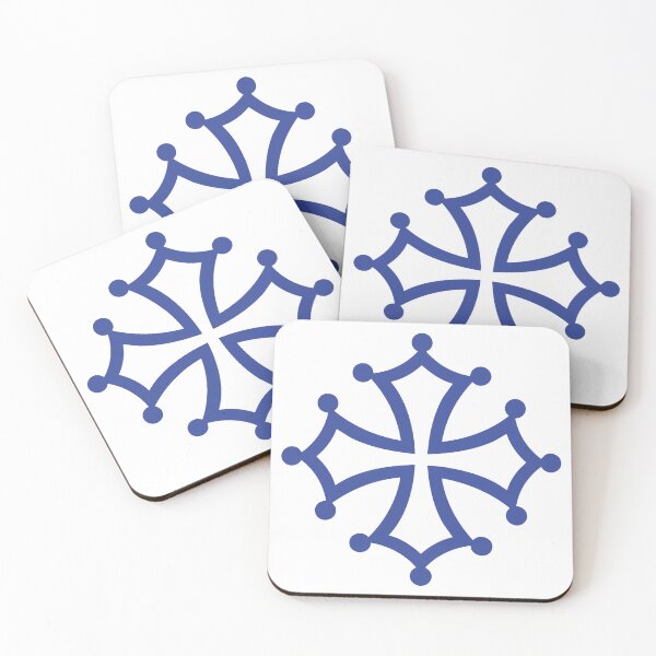 Item preview, Occitan cross in cobalt blue designed and sold by BlitZz-16.