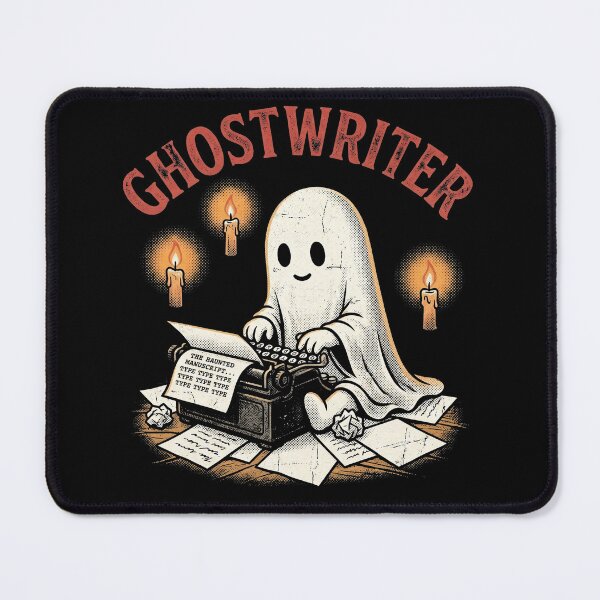 Item preview, Cute Ghostwriter Vintage Typewriter Retro Halloween Spooky designed and sold by AdyKurniawan.