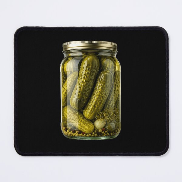 Item preview, Transparent Pickle Jar Sticker | Realistic Pickles in Glass Jar PNG | Pickle Lover Gift | Funny Food Art Decal designed and sold by Pophands.