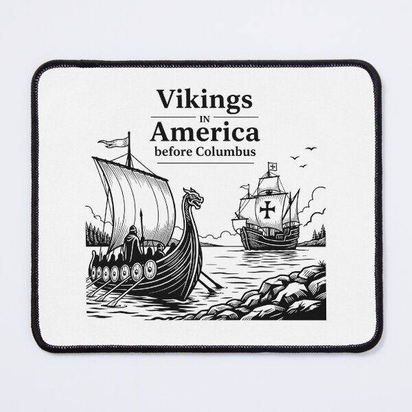 Item preview, Vikings in America Before Columbus Historical Vector designed and sold by Aetherix Studio.