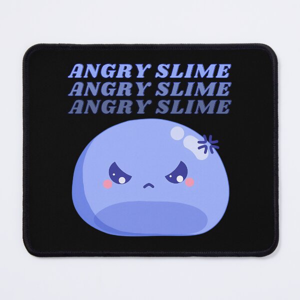 Item preview, Angry Slime - Blue Slime designed and sold by bogdavins.