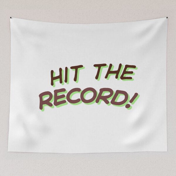 Item preview, Hit the record! designed and sold by ArtistTejal.