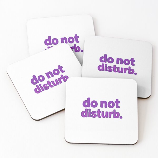 Item preview, Do Not Disturb | Anti Social Mood Design designed and sold by HellGirlArt.