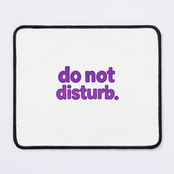 Item preview, Do Not Disturb | Anti Social Mood Design designed and sold by HellGirlArt.