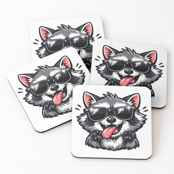Item preview, Cool raccoon designed and sold by freeyurcho.