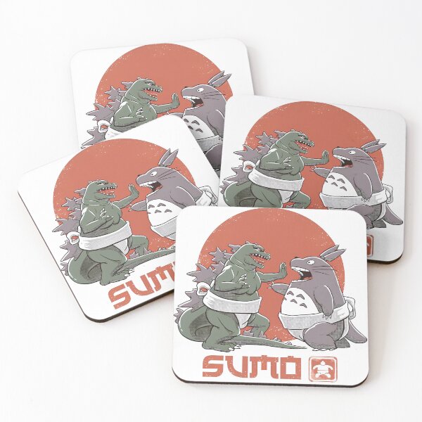 Item preview, Cute kawaii godzlilas sumo [[totoros's]] -%[ghiblis]%-  aways  designed and sold by kuumeiji.