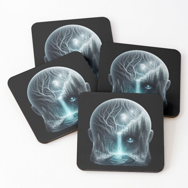 Item preview, Mystic River Mind – The Watching Waterfall designed and sold by LujziWorld.