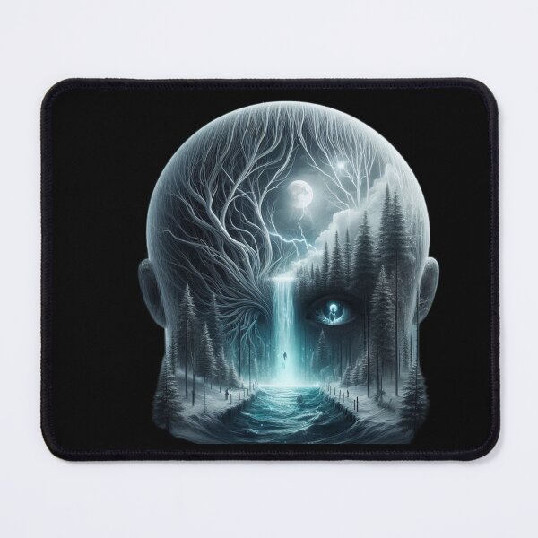 Item preview, Mystic River Mind – The Watching Waterfall designed and sold by LujziWorld.