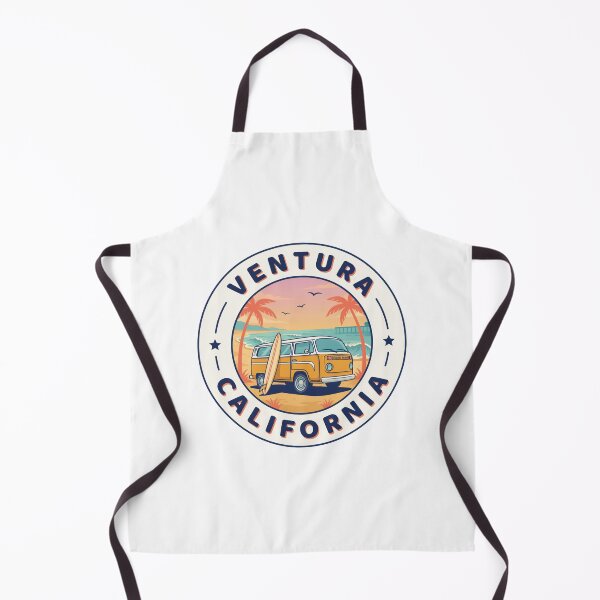 Item preview, Ventura California: Retro Surf Van Badge designed and sold by CircinusStore.