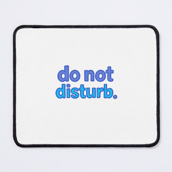 Item preview, Do Not Disturb | Anti Social Mood Design designed and sold by HellGirlArt.