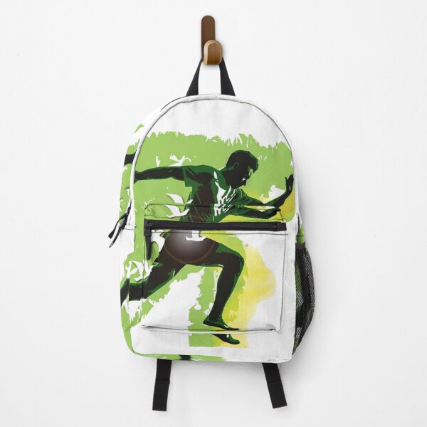 Item preview, Dynamic Green Splatter Runner – Healthy Lifestyle Athletic Art designed and sold by RaresS.