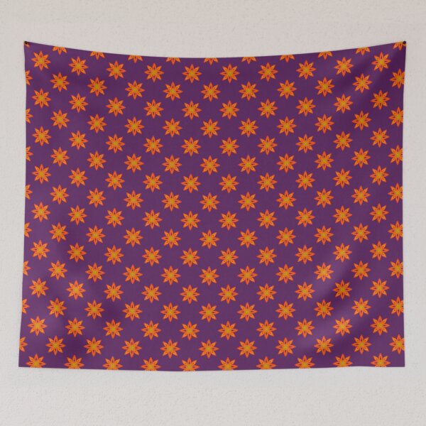 Item preview, Abstract star anise or sun element seamless pattern background. designed and sold by AjjimaJKM.