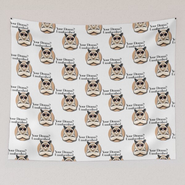 Item preview, Unsubscribed From The Drama designed and sold by HealingTechCats.
