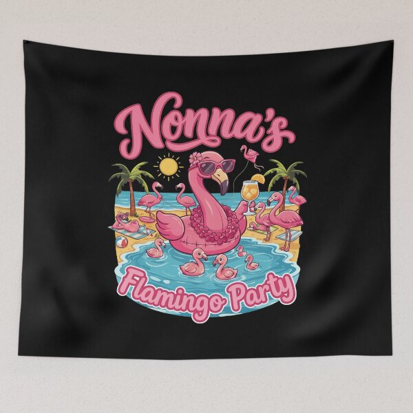 Item preview, Nonna's Flamingo Party Family Reunion designed and sold by gre-good-sweet.