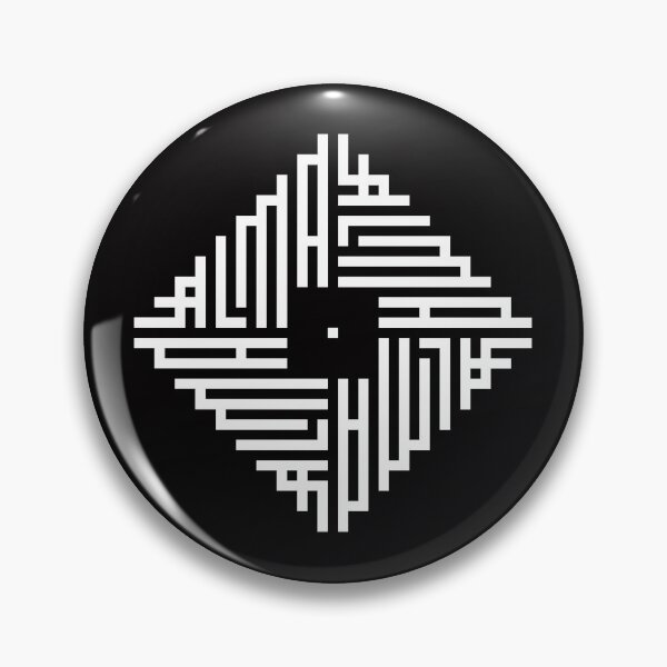Item preview, ALMA | White  | Modern Geometric Kufi Calligraphy | From Name to Art   designed and sold by FOR YOUR NAME.