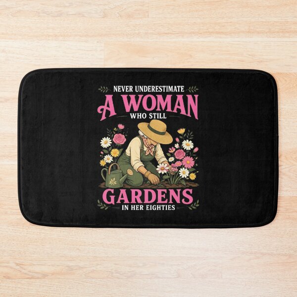 Item preview, Never Underestimate Woman Who Gardens in Her Eighties designed and sold by gre-good-sweet.