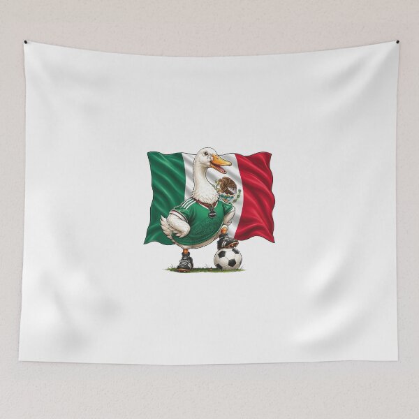 Item preview, Mexico World Cup Merlin the Duck Soccer designed and sold by Streetshop79.