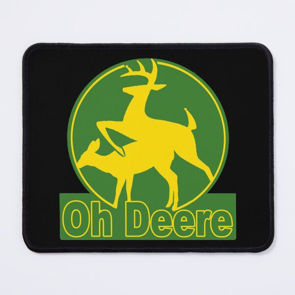 Item preview, Funny Oh Deere Parody Deer Mating Logo designed and sold by vincenttamelas.