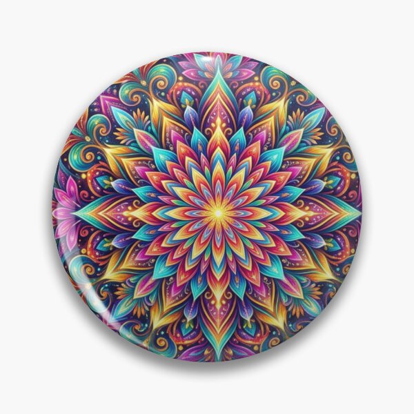Item preview, Luminous floral symmetry designed and sold by Sigtrix.