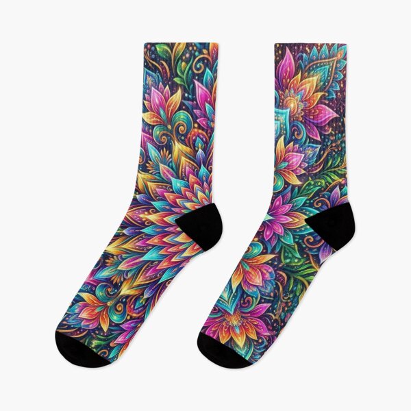 Item preview, Luminous floral symmetry designed and sold by Sigtrix.