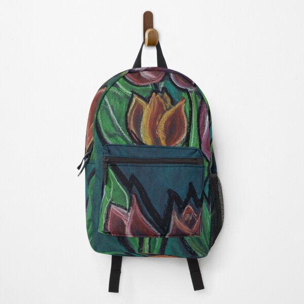 Item preview, Tulips vibrant floral art. designed and sold by DebTheZeb.
