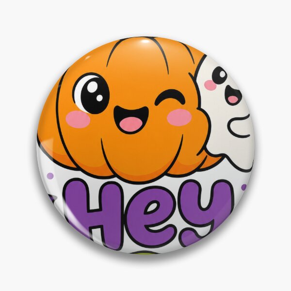 Item preview, Hey Boo Pumpkin - Cute Spooky Season Halloween Sticker designed and sold by VisualArtsOasis.