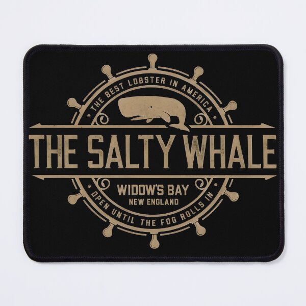 Item preview, The Salty Whale of Widow's Bay Seafood Restaurant Bar Pub designed and sold by Harmontal.