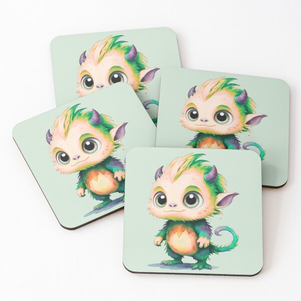 Item preview, Cute little colorful. Minimalistic baby monster. designed and sold by NewtBoo.