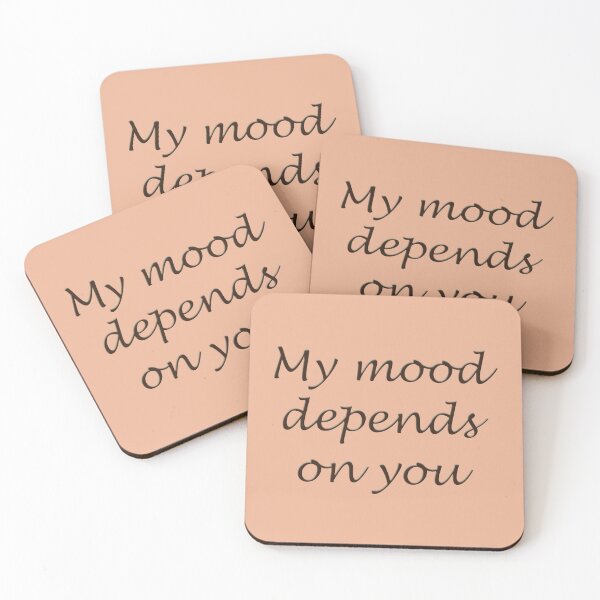 Item preview, My mood depends on you designed and sold by Cherevan.