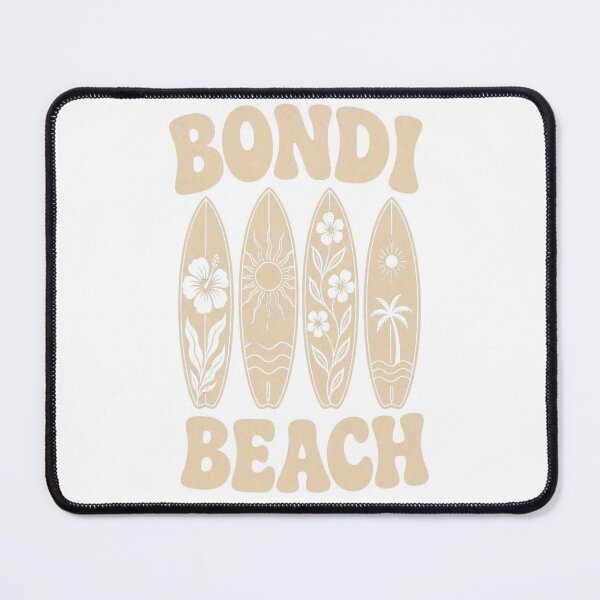 Item preview, Bondi Beach Surfboard Floral Retro Design designed and sold by SLGA-Designs.