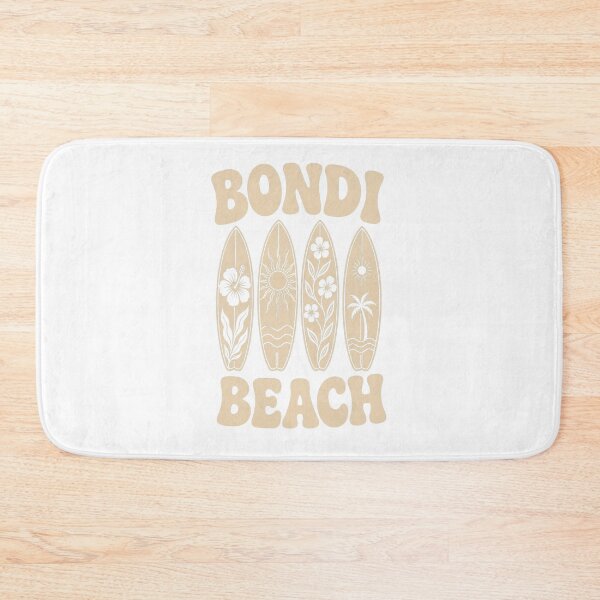 Item preview, Bondi Beach Surfboard Floral Retro Design designed and sold by SLGA-Designs.