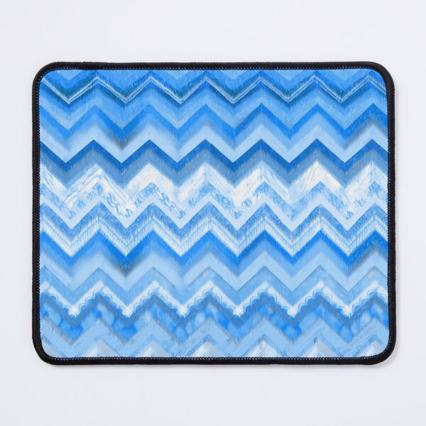 Item preview, Blue Chevron Pattern designed and sold by imaniko.