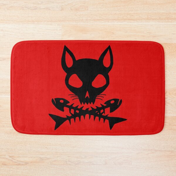 Item preview, Black cat skull designed and sold by Lagueny.