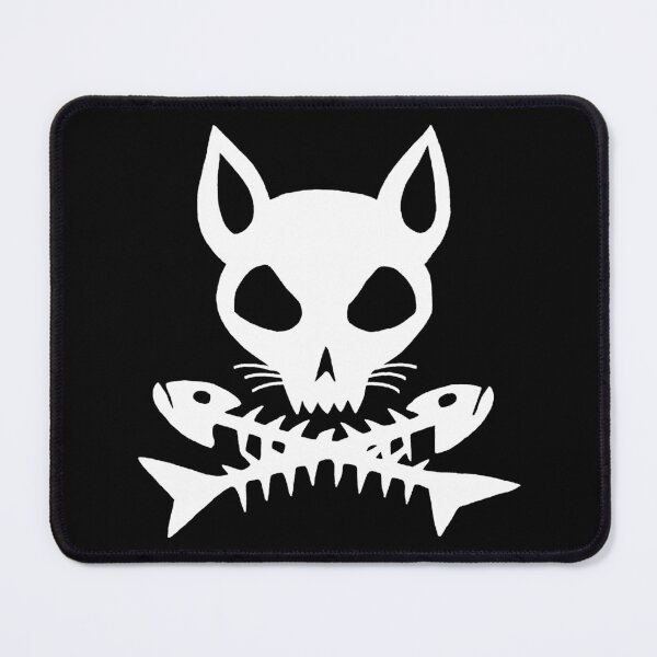 Item preview, White cat skull designed and sold by Lagueny.