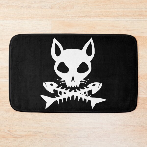 Item preview, White cat skull designed and sold by Lagueny.