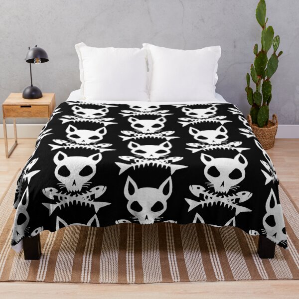 Item preview, White cat skull designed and sold by Lagueny.