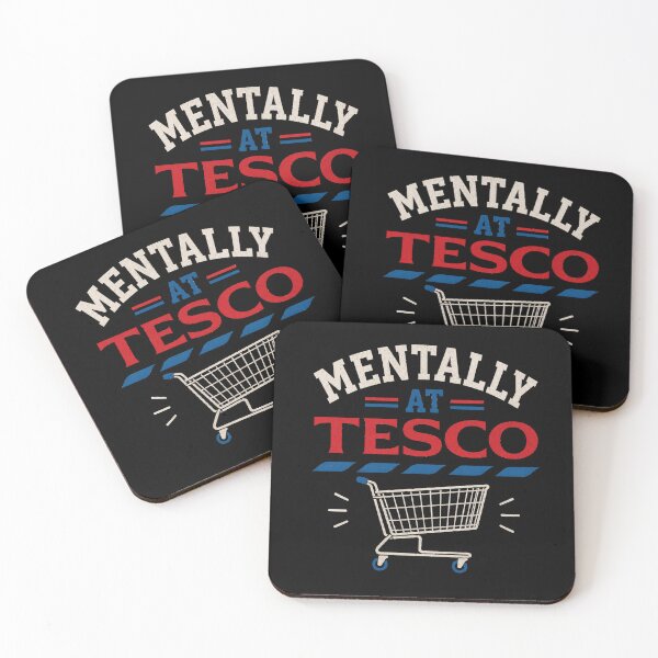 Item preview, Mentally At Tesco Funny British Shopping designed and sold by onthego2.
