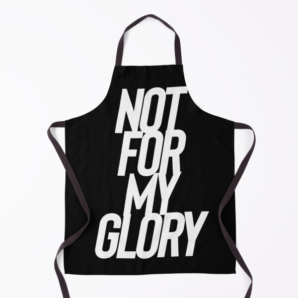 Item preview, Not For My Glory Christian Faith Bible Verse Inspirational Christian Typography Graphic designed and sold by River Silva.