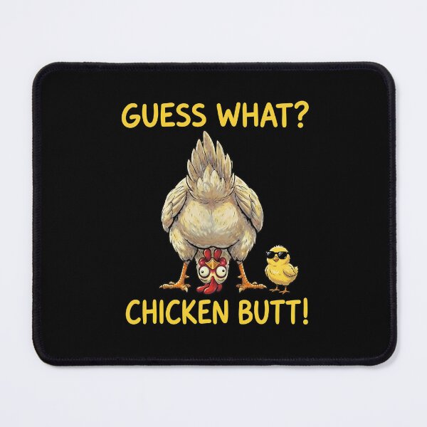 Item preview, funny chicken men women kids chicken butt designed and sold by ber-flora.