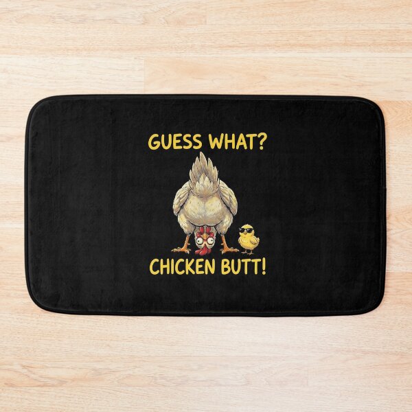 Item preview, funny chicken men women kids chicken butt designed and sold by ber-flora.