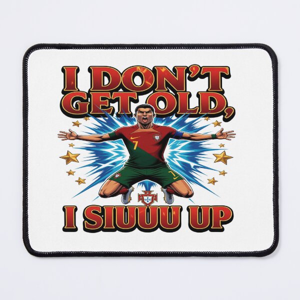 Item preview, I Don’t Get Old, I SIUUU Up – Funny Football Fan T-Shirt | Legendary Soccer Celebration Graphic Tee designed and sold by Sushikidsntod.