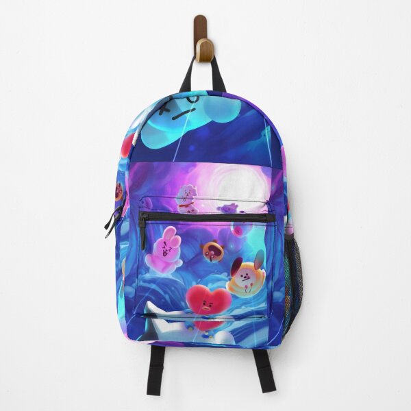 Item preview, Cute Animal Friends Cosmic Space Voyage - Neon Pastel Galaxy Art designed and sold by Billy Morfo™.