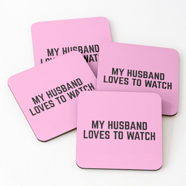 Item preview, My Husband Loves to Watch designed and sold by FutureTraveller.