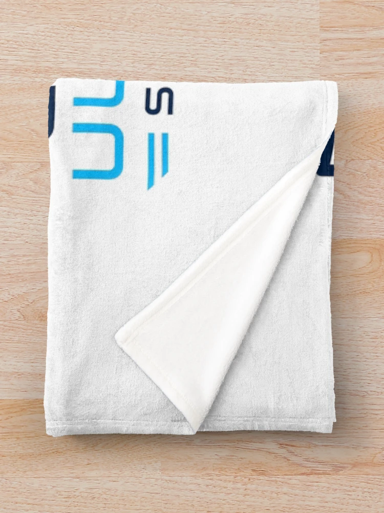 Thumbnail 3 of 6, Throw Blanket, 34-Inch Curved Vision - Sim Racing Humor designed and sold by GarageGraphics.