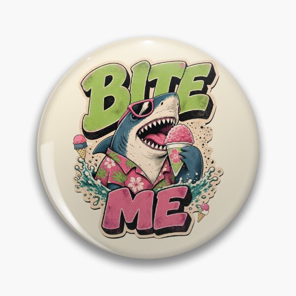 Item preview, Bite Me. Ice Loving Shark in the Summer designed and sold by Strauss-Design.